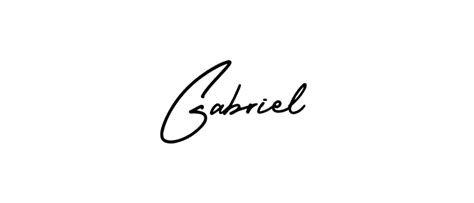 assinatura com nome gabriel
